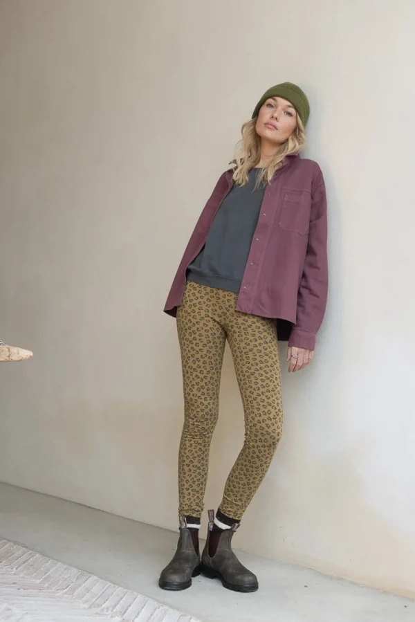 Legging Mika Leopard Bronze - Marlot Paris