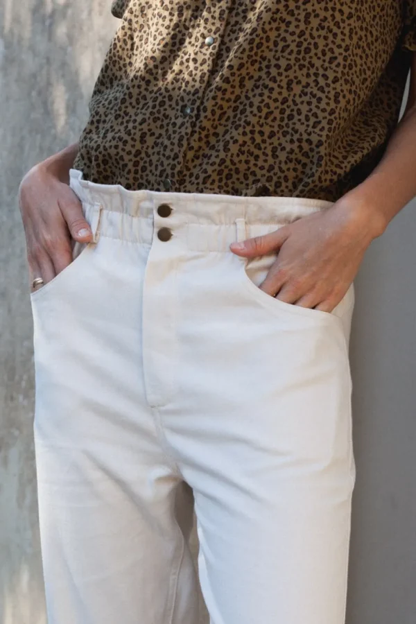 Pantalon Hélia Vanille - Marlot Paris
