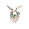 Petit Foulard Indien Magic Garden Green - Bonheur du Jour