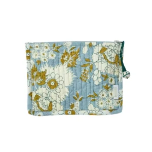 Pochette Fleuris Bleu - Bonheur du Jour