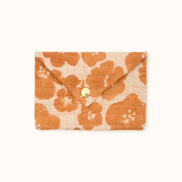 Porte Monnaie Flora Bold Orange - Apaches Collections