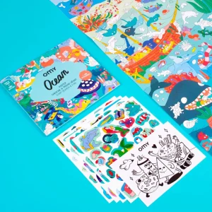 Poster Ocean Cherche & Trouve - Omy