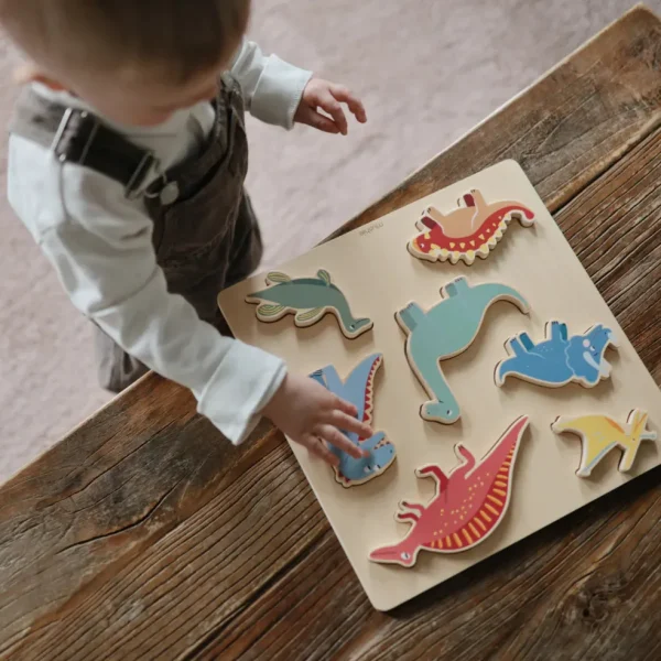 Puzzle Dino - Mushie