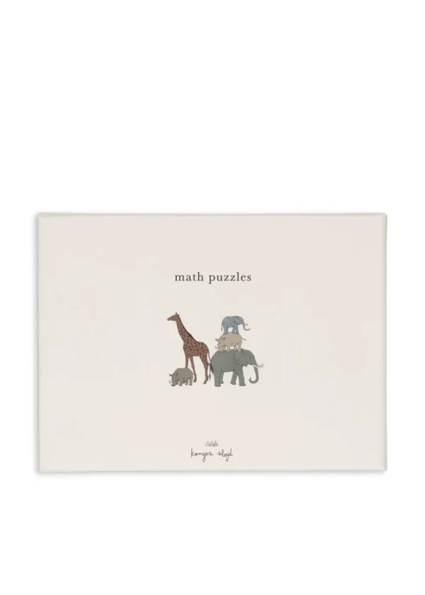 Puzzle Maths Animaux - Konges Slojd