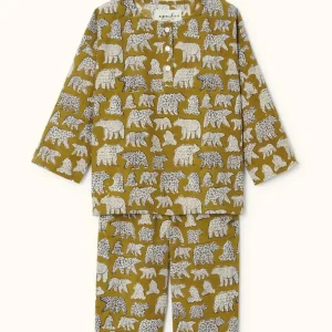 Pyjama Luno Ours Tapenade - Apaches Collections