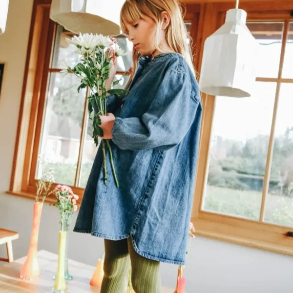 Robe Anna Denim Brut - Marlot Paris