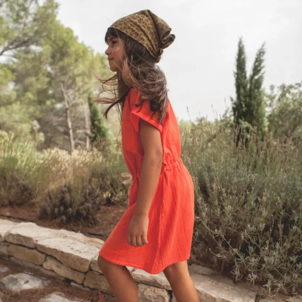 Robe Baïa Orange Sunset - Marlot Paris