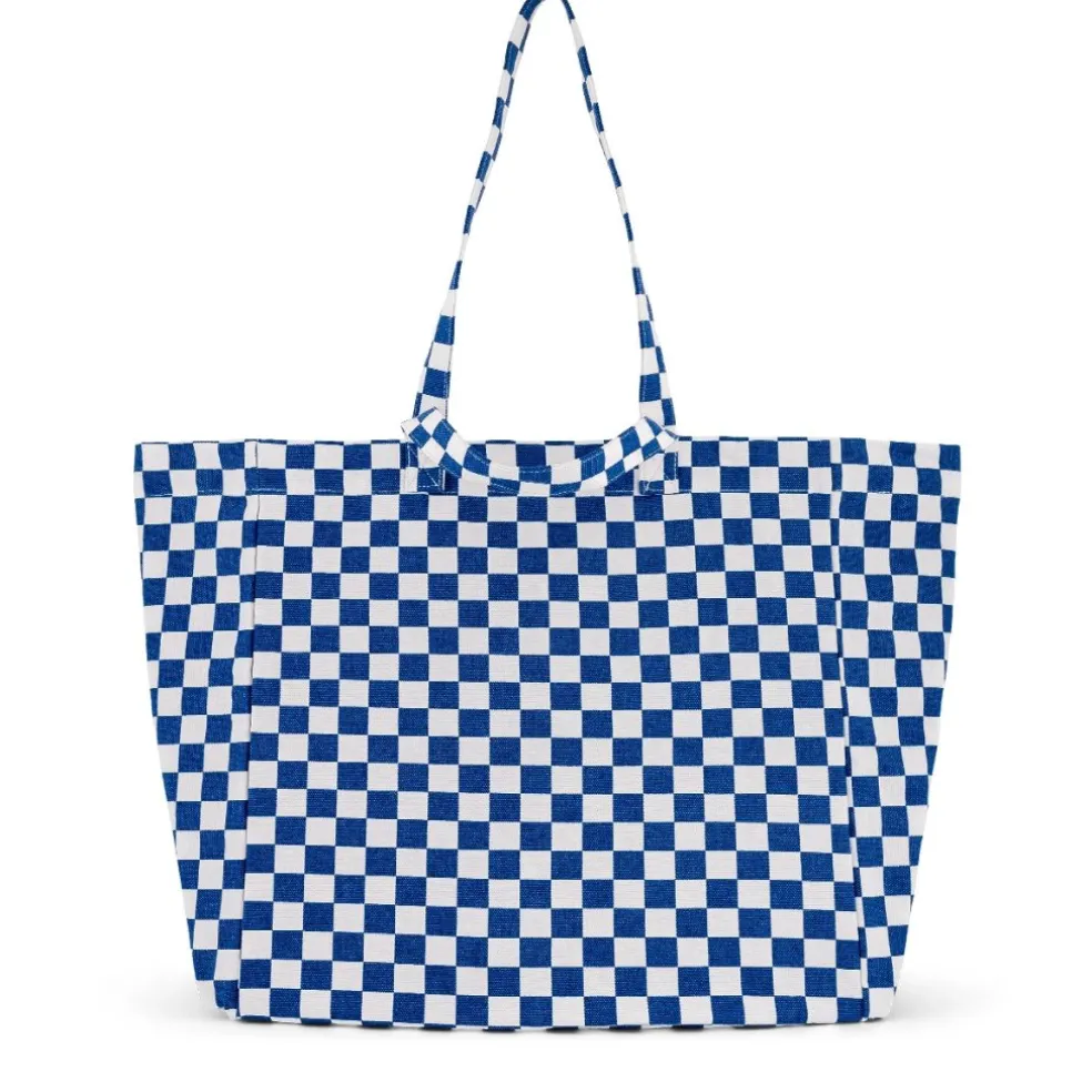 sac_cabas_elisa_damier_cr_1.webp Sac Cabas Elisa Damier Écru Bleu - Rose In April