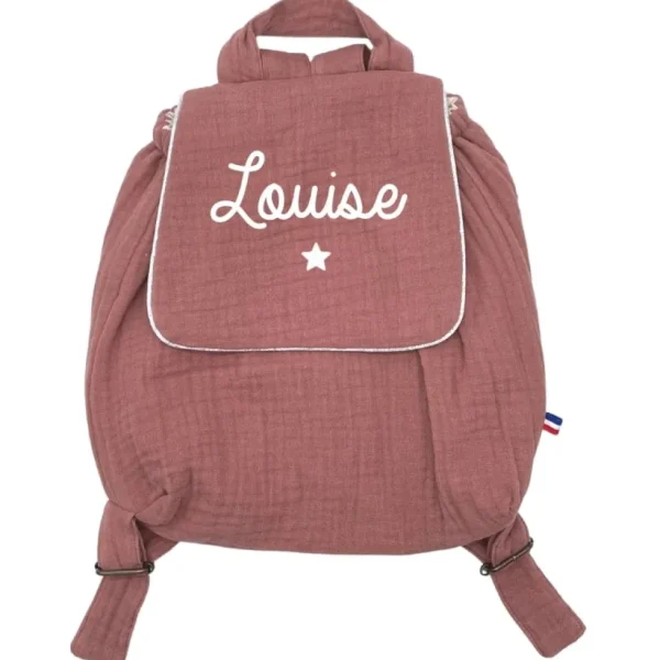 Sac Personnalisable Double Gaze Vieux Rose - Oh la la Paris