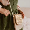 Sac Velours Sequins Dorés - Luciole et Petit Pois