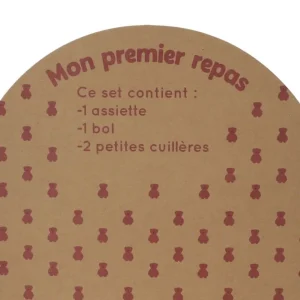 Set Vaisselle Silicone Pêche - Petit Toi