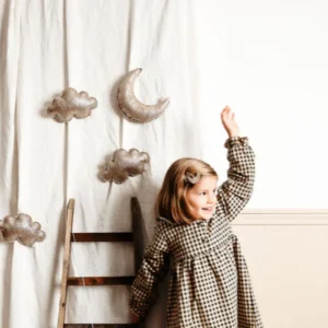 Suspension Murale Lune - Luciole et Petit Pois