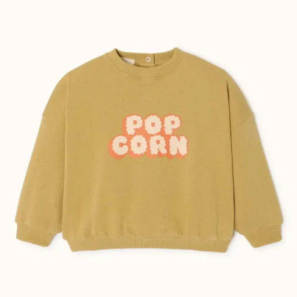 Sweat Anahiti Pop Corn Placé Olive - Apaches Collections