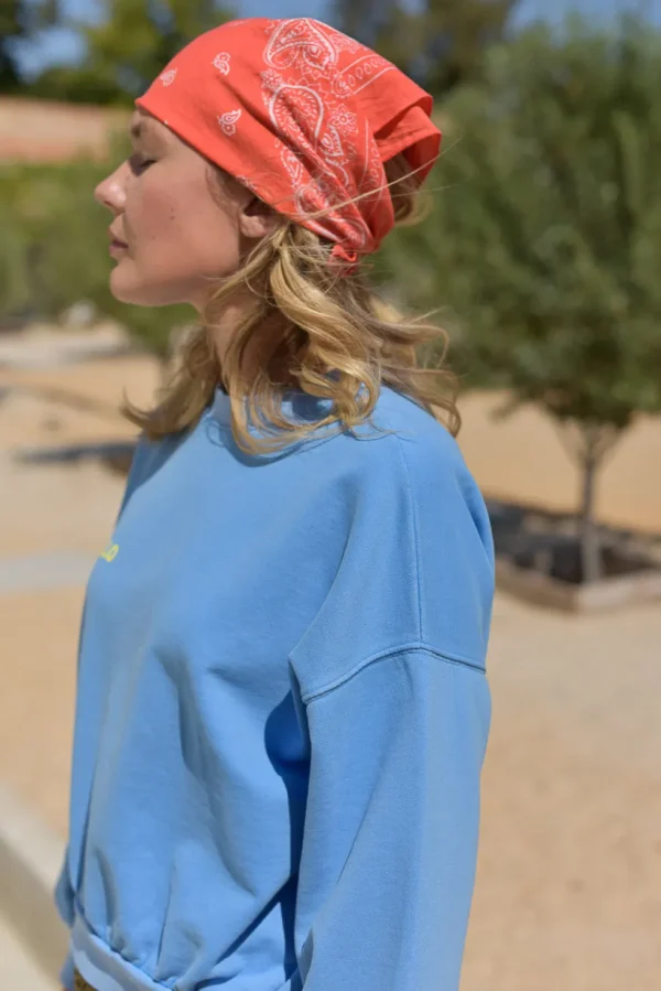 Sweat Romy Bleu - Marlot Paris