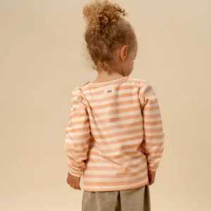 Sweatshirt Noé Rayures Roses - Studio Bohème