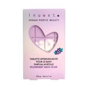 Tablette Bain Effervescente Myrtille - Inuwet