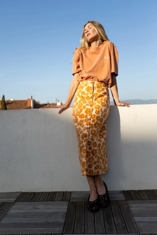 Tee-Shirt Oumi Roll Orange - Apaches Collections