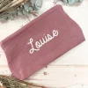 Trousse de Toilette Personnalisable Vieux Rose - Oh la la Paris