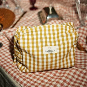 Trousse de Toilette Vichy Curry - Gabrielle Paris