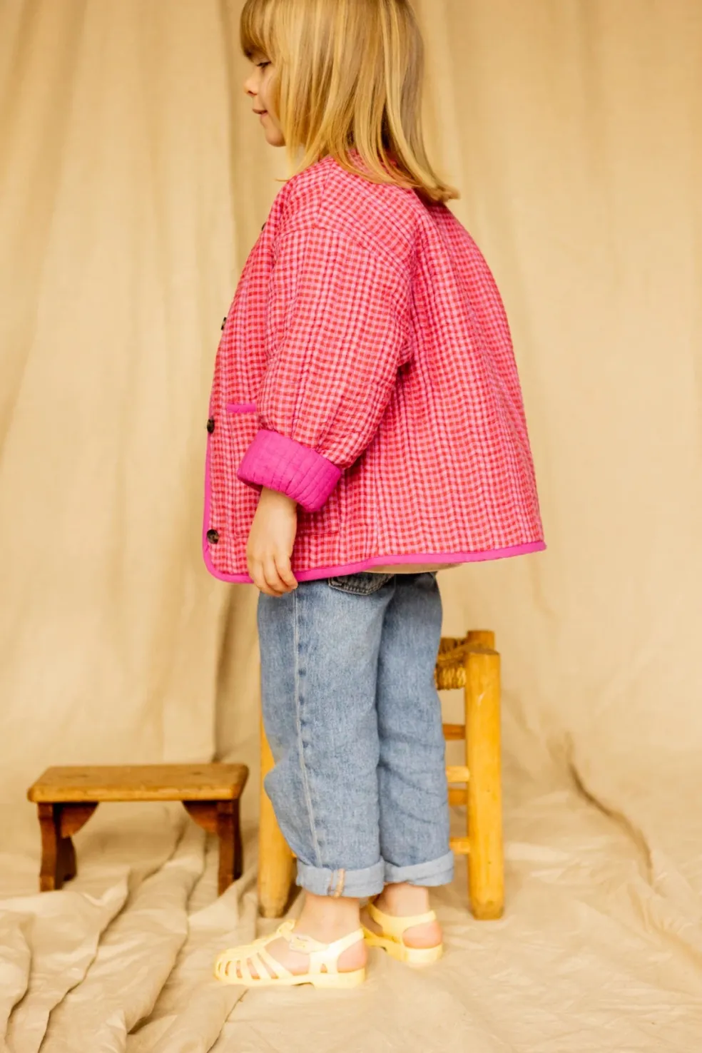 veste_dhoti_khadi_fuchsia_2.webp Veste Dhoti Khadi Fuchsia - Apaches Collections